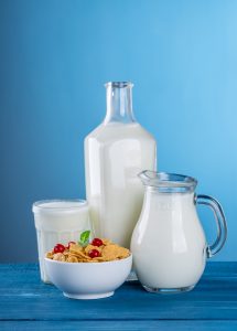 vitamins and minerals for anemia - milk and dairy products